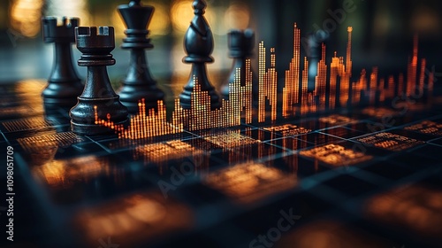 Merging Chess and Finance A Concept Visualizing Business Strategy Through Data Symbolism