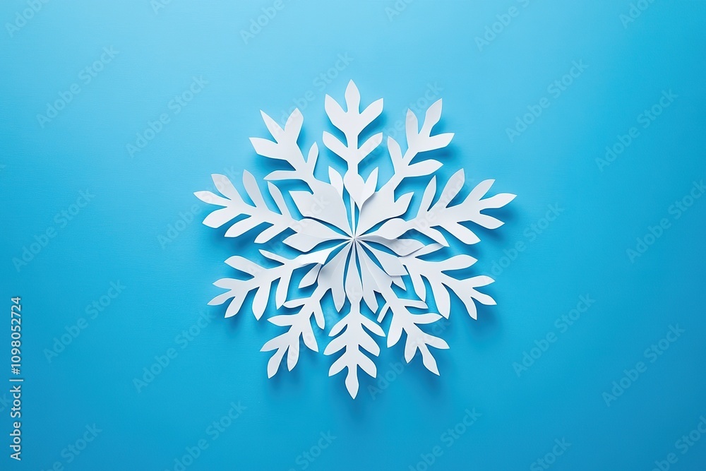 Snowflake vector design. Unique pattern of snowflakes in the shape of an octagonal geometry. Papercut and 3D stylish patterns
Snowflake vector design. Unique pattern of snowflakes in the shape of an octagonal geometry. Papercut and 3D stylish patterns