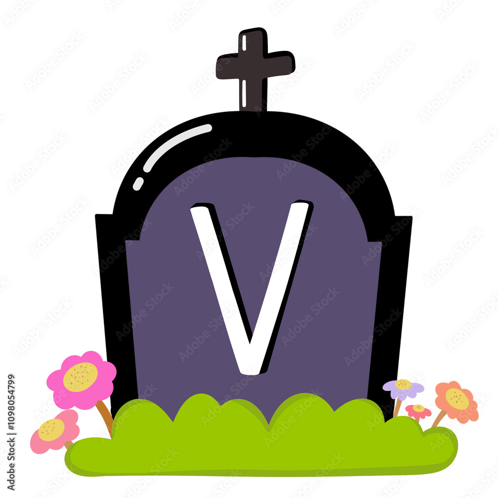 Obraz premium Halloween fonts