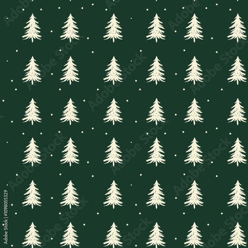 Christmas Tree shape pattern photo