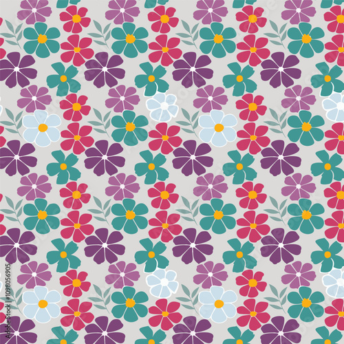 Elegant Floral Mandala Seamless Patterns – Ornamental Vintage and Modern Designs in Warm, Cool, and Earthy Tones