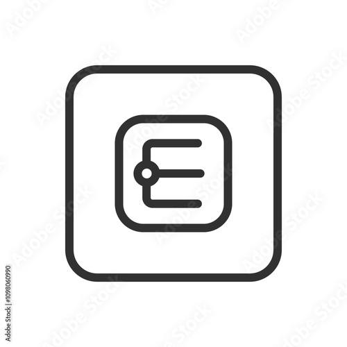 Design tool butt cap. Design and design tools icons. Modern, simple flat vector illustration for web site or mobile app