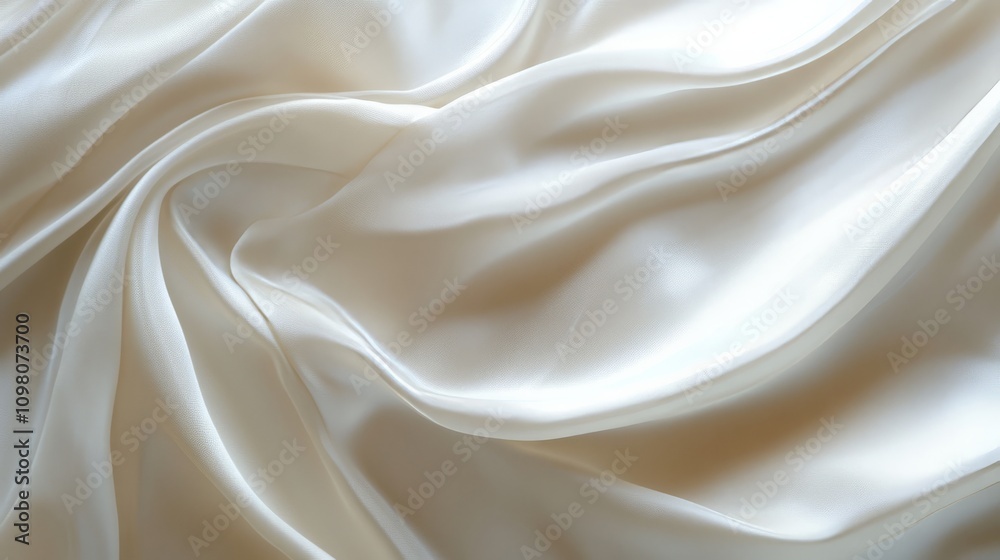 Fototapeta premium smooth wavy silk background