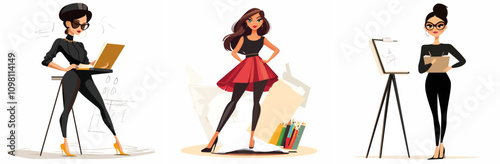 Charakter aus der Sammlung: Quer durch die Gesellschaft, Bevölkerung, Vektor, Charakterdesign, Illustration