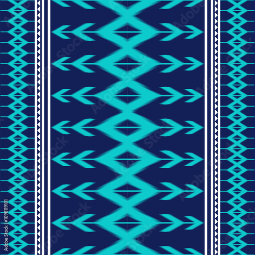 ikat geometric ethnic pattern. ikat geometric ethnic pattern style. ikat pattern design for clothing, textile, wrapping, background, wallpaper, carpet, embroidery, vector, illustration design
