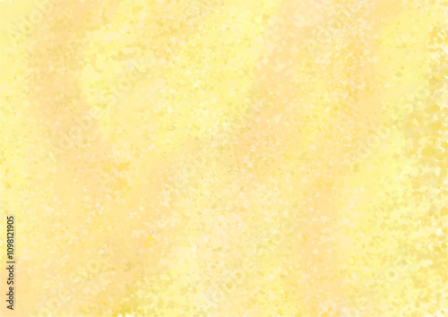 水彩　手書き風　イエロー　ベージュク　バック　背景