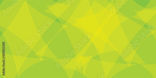 Abstract green gradient vector wave background