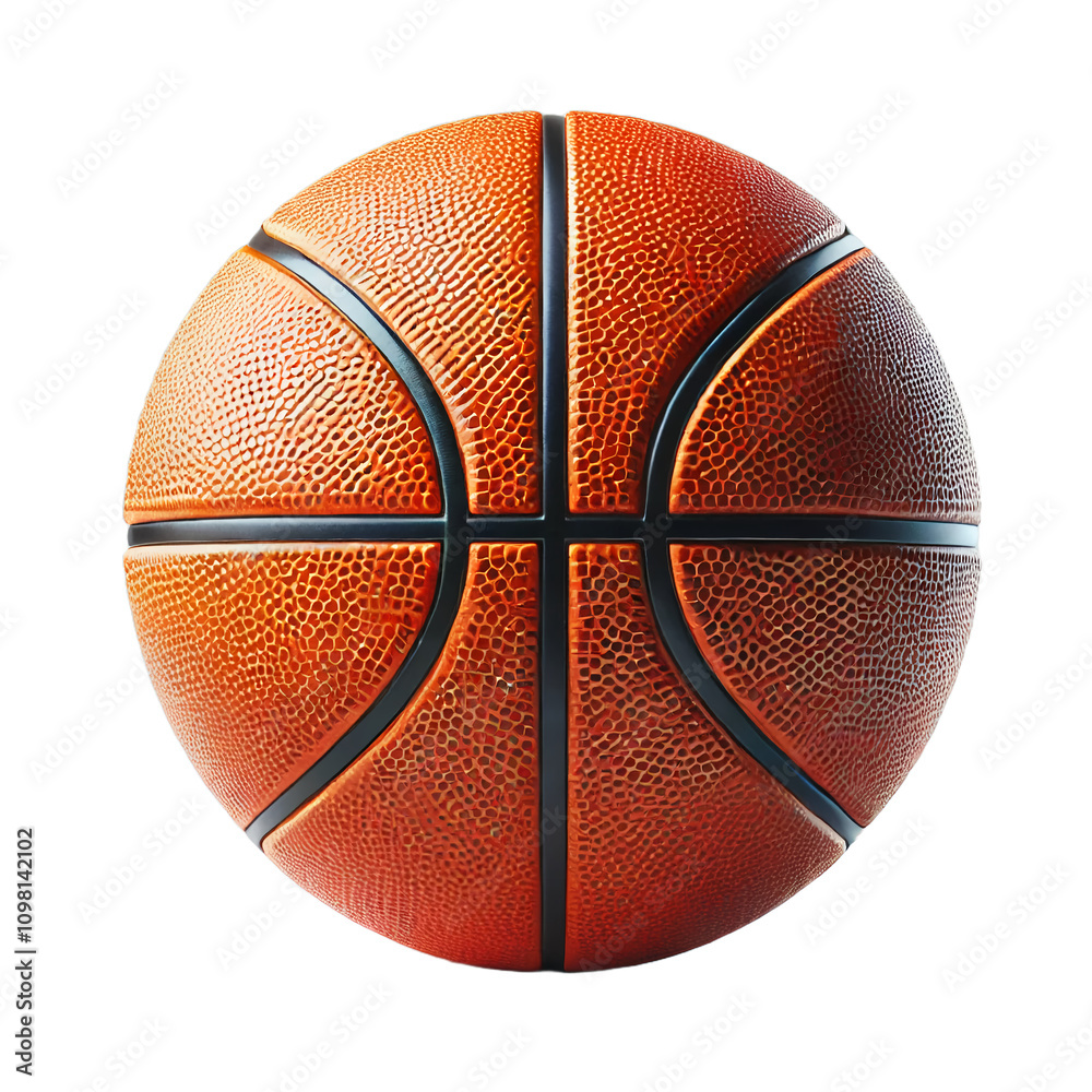 Fototapeta premium Basketball Cut Out