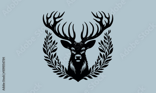  Hunting silhouette vector Typography Calligraphy , Vector illustration for Cutting Machine, Silhouette Cameo, Cricut Isolated on white background.