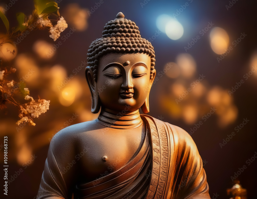 Eine Buddha Statue