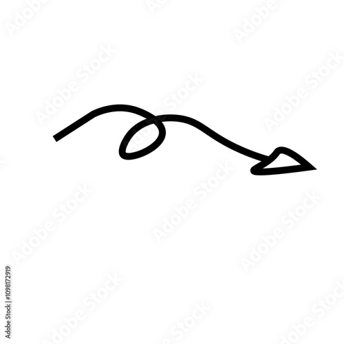 Arrow look to the right