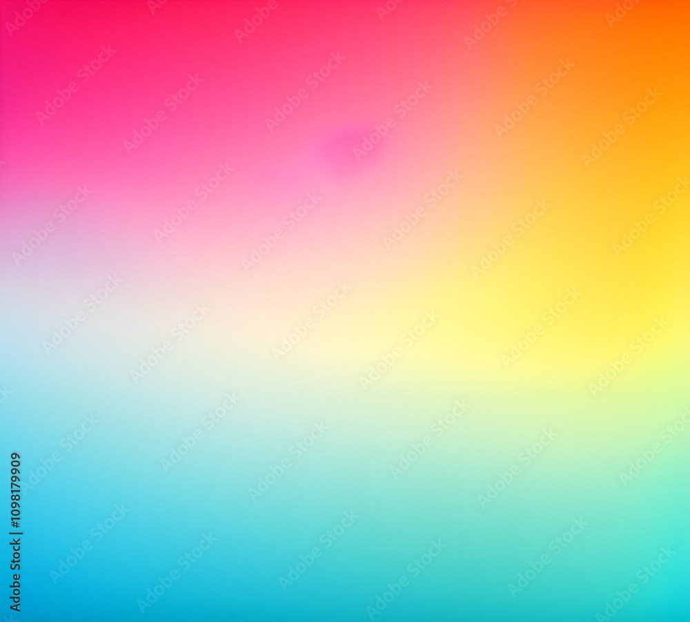 Obraz premium Wave of mixed beautiful gradient colors. smooth transitions. composition and leaking light exposure. Rainbow background. Modern design template. High quality 8k. generative ai