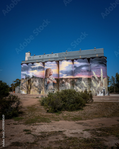 Silo art