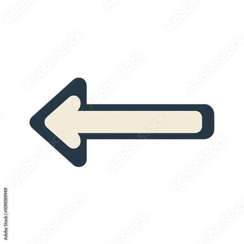 Left arrow icon 