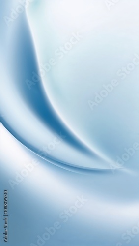 Tranquil Blues: A Soft, Abstract Blur