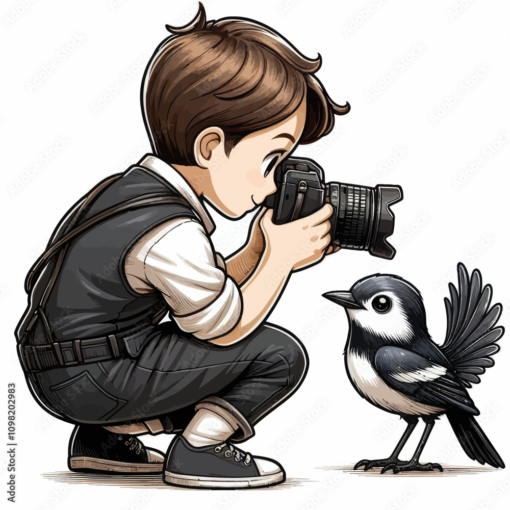 Fototapeta premium photographer taking pictures