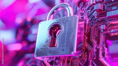 Cybersecurity measures digital space technology insights virtual environment close-up view data protection concepts