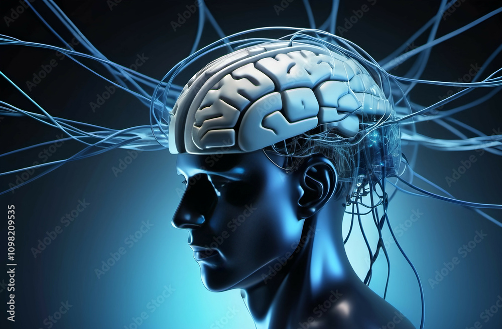 Obraz premium Neural Network AI