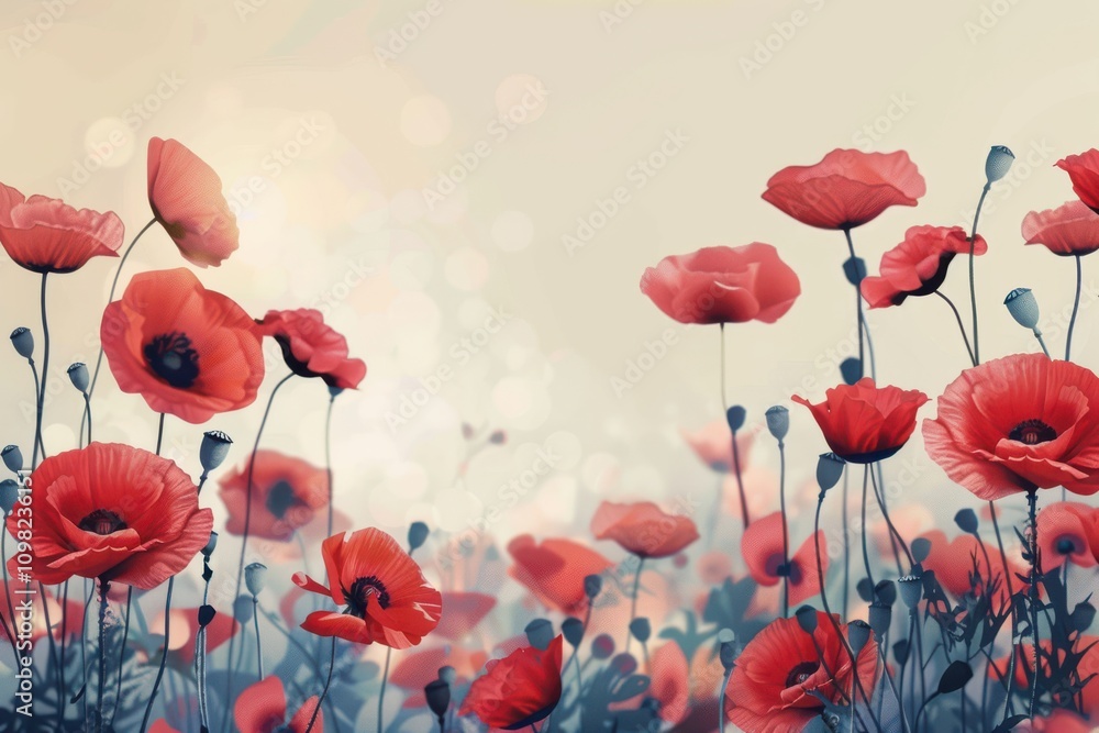 Obraz premium flower memorial day