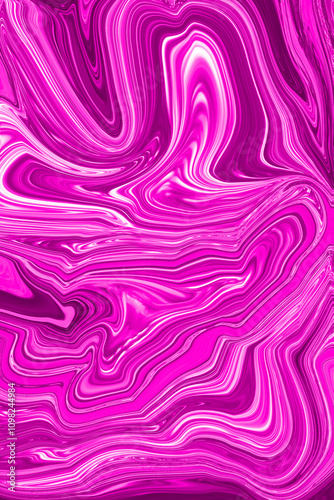 Liquified background with pink color. Abstract concept idea.	