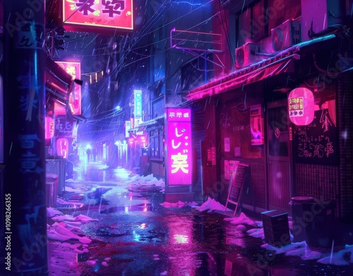 sapporo neon light