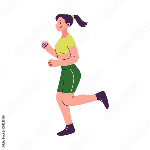 Runner Illustration