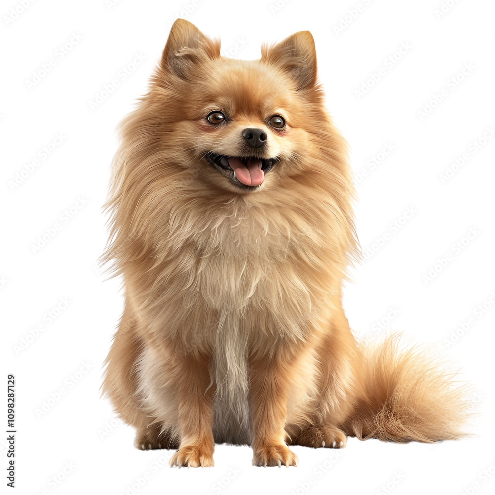 Obraz premium Adorable Pomeranian Dog