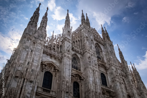 The city of Milan, Italy