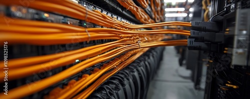 Technician Installing Fiber...