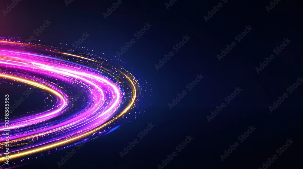 Obraz premium Abstract Technology Background with Modern Design Elements.