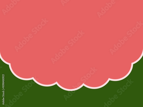 Abstract decorative vintage watermelon graphics background illustration