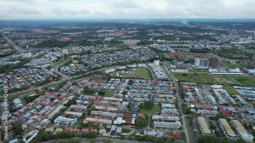 Bintulu, Malaysia - November 23, 2024: The Tanjung Batu Beach of Bintulu photo