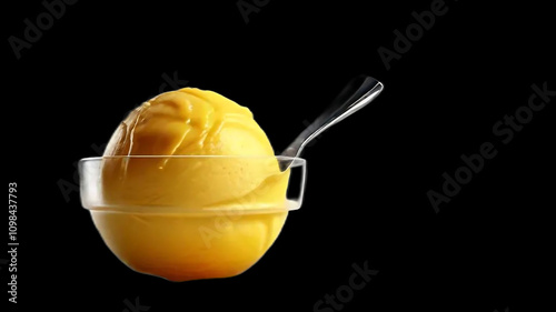 Ice cream scoops are delightful servings of frozen indulgence, offering a perfect balance of creamy texture and rich flavor. Typically formed with a specialized metal scoop, they are often presented i