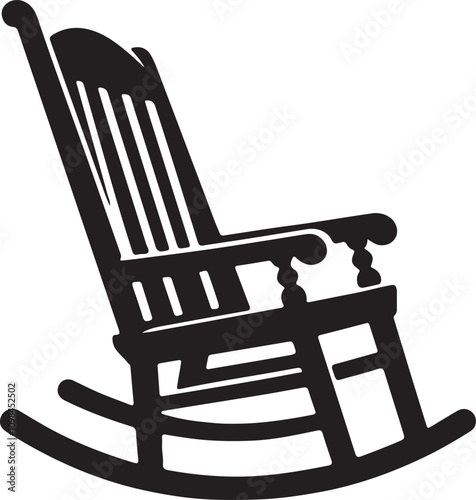 Rocking Chair Silhouette