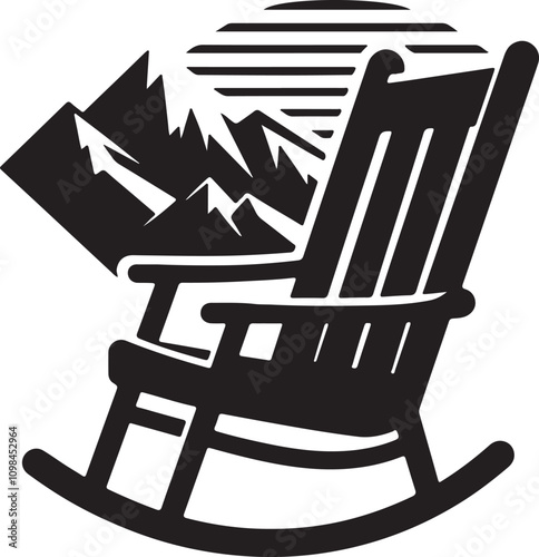 Rocking Chair Silhouette