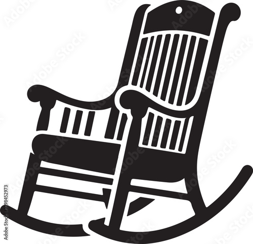 Rocking Chair Silhouette