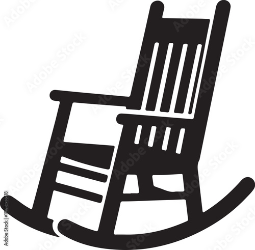 Rocking Chair Silhouette