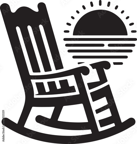 Rocking Chair Silhouette