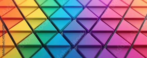 Lgbtq allyship celebration vibrant colors graphic design abstract art