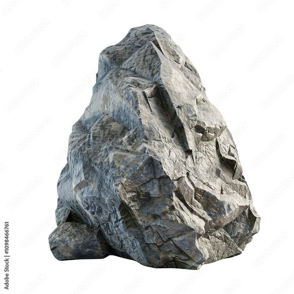 Obraz premium Isolated Rock Formation