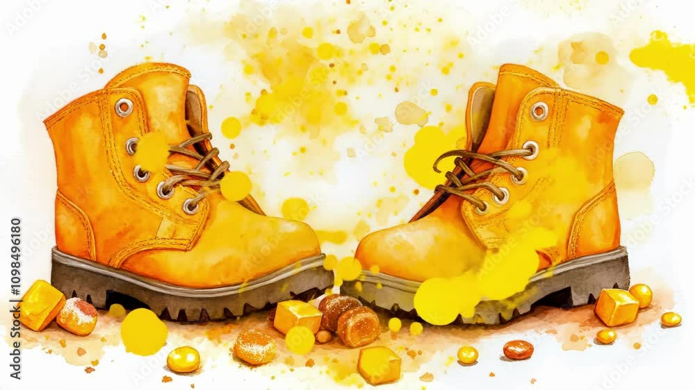 Celebrating st nicholas day: yellow boots and sweets for sinterklaas traditions