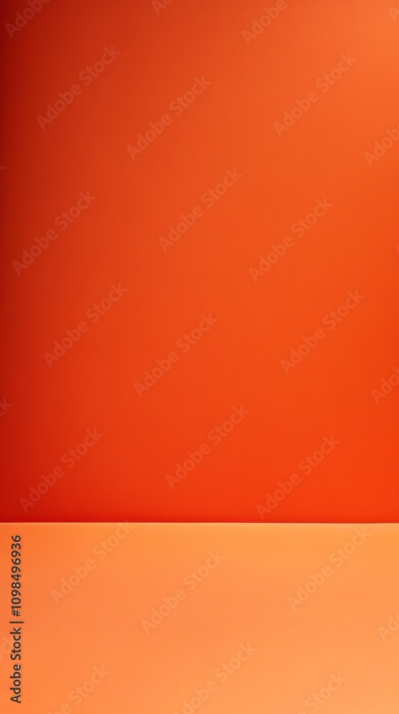 Obraz premium Orange and peach gradient background.