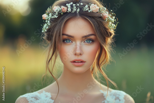 Bride Long Hairstyle