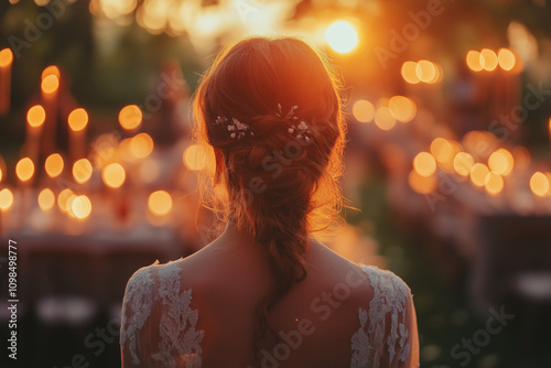 Bride On An Evening Party