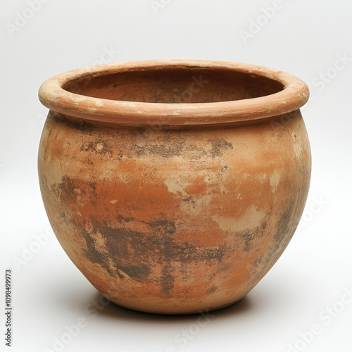 Clay Pot Isolated
