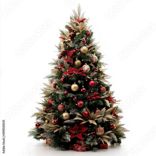 Decorated Christmas Tree Is...