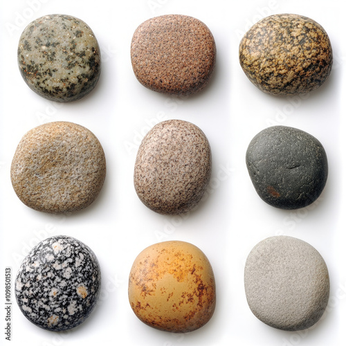 Garden Stones Isolated