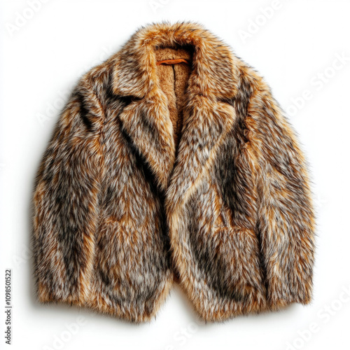 Fur Coat Isolated