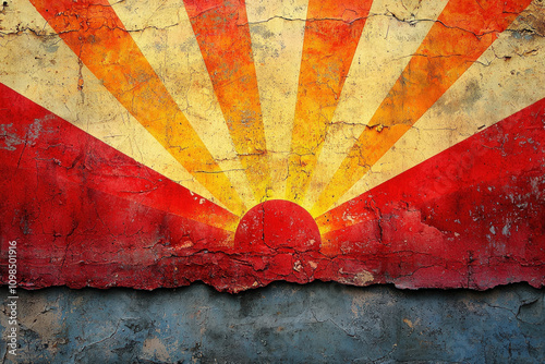 Grunge Rays Background