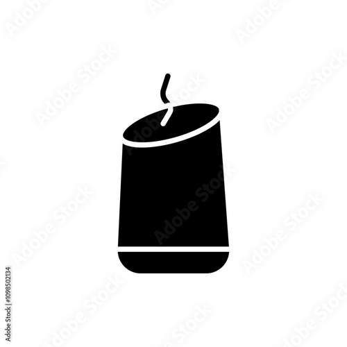 Humidifier icon black and white vector outline sign